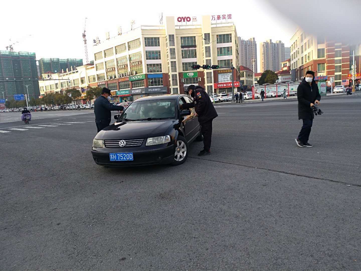 疫情期金盾保安作风(图4)