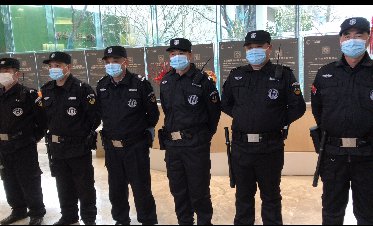 水沐三元宫售楼营销活动保安执勤