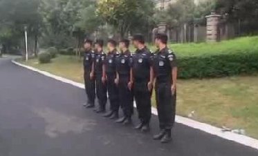 金盾保安训练-小区